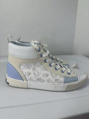 Licensed Bluey Ground Up Men's Character High Top Sneakers Size 6M 7.5 Womens